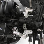 Vanquish Axial Yeti Steering Rack Clear Anodized