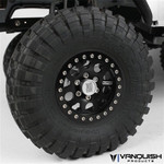 Vanquish XD Series Wheel Center Hubs Black Anodized