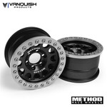 Vanquish Method 1.9 Race Wheel 105 Black/Clear Anodized