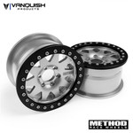 Vanquish Method 2.2 Race Wheel (1.2" Wide) 101 Clear/Black Anodized
