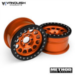 Vanquish Method 2.2 Race Wheel (1.2" Wide) 105 Orange/Black Anodized