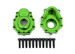 Traxxas TRX-4 TRX-6 Green 6061-T6 Aluminum Outer Portal Housings (8251G)