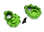 Traxxas TRX-4 TRX-6 Green 6061-T6 Aluminum Inner Rear Portal Housings (8253G)