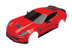 Traxxas 4-Tec 2.0 Chevrolet Corvette Z06 Red Painted Body (8386R)
