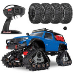 Traxxas TRX-4 Traxx Trail RC 4x4 Crawler RTR w/Full LED Kit, Deep Terrain Tracks & FREE TIRE SET