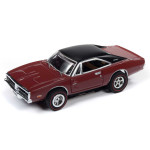 Auto World Xtraction 1969 Dodge Charger R/T (Maroon) HO Slot Car (SC343-2)