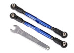 Traxxas TUBES Blue 7075-T6 Aluminum Front 102mm Toe Links (8547X)