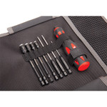 Traxxas Speed Bit Essentials 7-Pc Hex & Nut Driver Set 1/4" Drive with Handle & Pouch (8712)