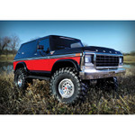 Traxxas TRX-4 Ford Bronco RC 4x4 Rock Crawler RTR with 3S LiPo Battery & Charger COMBO (82046-4)