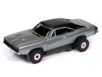 Auto World 1968 Dodge Charger Silver Thunderjet HO Slot Car (SC349-1)