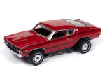 Auto World 1968 Ford Torino GT Red Thunderjet HO Slot Car (SC349-5)
