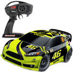 Traxxas Ford Fiesta ST Rally VR46 1/10 4WD Brushed RTR Valentino Rossi Edition