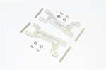 GPM Racing Silver Aluminum Upper Front/Rear Suspension Arms for Traxxas Maxx 4S (TXMS054F/R-S)