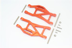 GPM Racing Orange Aluminum Lower Front or Rear Suspension Arms for Traxxas Maxx 4S (TXMS055F/R-OR)