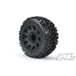 Pro-Line Badlands 3.8 Tires on Raid 8x32 17mm Removable Hex Wheels (1178-10)