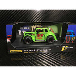 Pioneer 1934 Ford Coupe Legends Racer #44 Green 1/32 Slot Car (P082)
