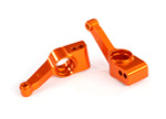 Traxxas Orange Aluminum Rear Stub Axle Carriers (2) (1952T)