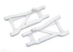 Traxxas White HD Rear Suspension Arms for Slash 2WD, Nitro Rustler Slash Stampede (2555L)