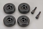 Traxxas Wheelie Bar Wheels & Axles: T-Maxx 3.3