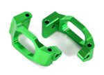 Traxxas Maxx Green 6061-T6 Aluminum Caster Blocks C-Hubs w/4x22mm Pins (4), 3x6mm BCS (4), & Retainers (4) (8932G)