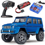 Traxxas TRX-4 Mercedes-Benz G500 RTR Scale & Trail RC Crawler with 3S LiPo Battery & Charger Combo