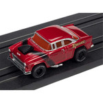 Auto World 1955 Chevy Bel Air Red Xtraction R30 HO Slot Car (SC354-1)