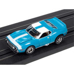 Auto World 1971 AMC Javelin Blue Xtraction R30 HO Slot Car (SC354-3)