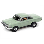 Auto World 1962 Chevrolet Bel Air Green Thunderjet HO Slot Car (SC359-1)
