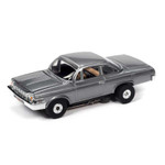 Auto World 1962 Chevrolet Bel Air Silver Thunderjet HO Slot Car (SC359-1)