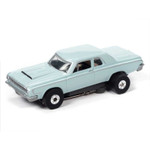 Auto World 1964 Dodge 330 Dick Landy Light BlueThunderjet HO Slot Car (SC359-2)