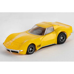 AFX Yellow 1968 Chevy Corvette 327 Mega-G+ from America's Sports Car Slot Car Set (22023)