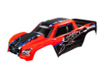 Traxxas X-Maxx Red Painted Body Assembled w/Body Mounts & Tailgate Protector (7811R)