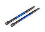 Traxxas E-Revo 2.0 VXL Blue Aluminum Heavy Duty Push Rods Assembled w/Rod Ends (2) (8619X)