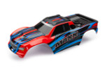 Traxxas Maxx RedX Painted Body Assembled w/Body Mounts (8911P)