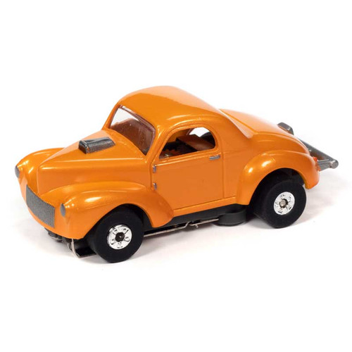 Auto World 1941 Willys Coupe Gasser Orange Thunderjet HO Slot Car (SC360-3) Auto World 1941 Willys Coupe Gasser Orange Thunderjet HO Slot Car (SC360-3)