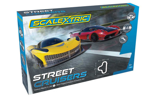 Scalextric Street Cruisers 1/32 Slot Car Track Race Set (C1422T) Scalextric Street Cruisers 1/32 Slot Car Track Race Set (C1422T)
