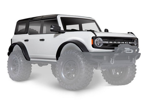 Traxxas TRX-4 2021 Ford Bronco (Oxford White) Body Complete Traxxas TRX-4 2021 Ford Bronco (Oxford White) Body Complete