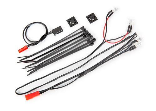 Traxxas LED Light Harness, Power Harness, Zip Ties, & Mounts:  Factory Five '33 Hot Rod Coupe and '35 Hot Rod Truck Traxxas LED Light Harness, Power Harness, Zip Ties, & Mounts:  Factory Five '33 Hot Rod Coupe and '35 Hot Rod Truck