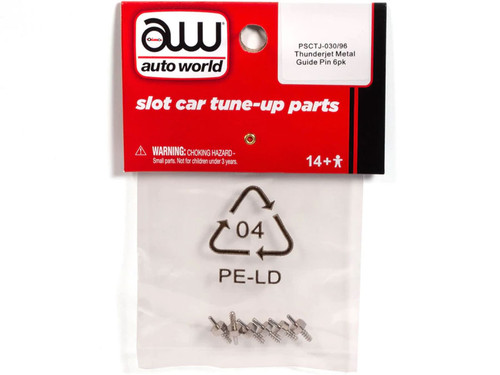 Auto World Metal Guidepins (6) for Thunderjet Auto World Metal Guidepins (6) for Thunderjet