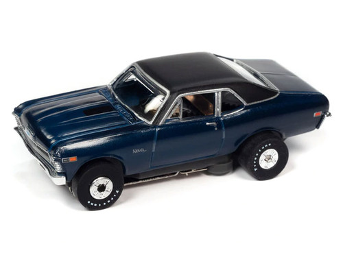 Auto World 1969 Chevrolet El Camino (Blue) Thunderjet HO