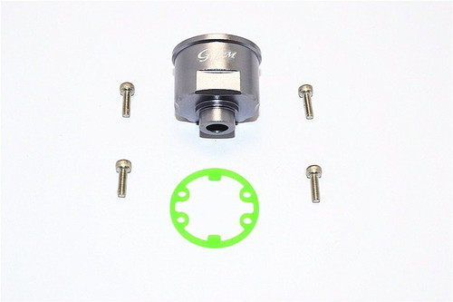 GPM Aluminium Front/Rear Differential Carrier (Silver) GPM Aluminium Front/Rear Differential Carrier (Silver)