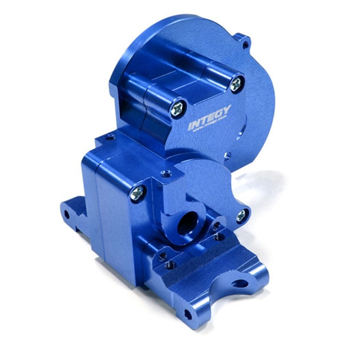 Integy Blue Aluminum Gear Box Housing for Traxxas Stampede, Rustler, Bandit, Slash Integy Blue Aluminum Gear Box Housing for Traxxas Stampede, Rustler, Bandit, Slash