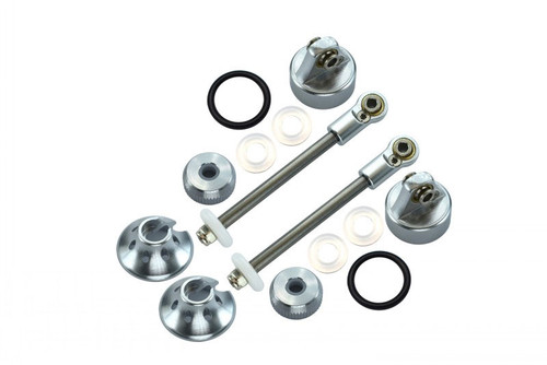 GPM Alloy Rebuild Kit For SLA102R Rear Damper, Slash Rustler Stampede Bandit (Silver) GPM Alloy Rebuild Kit For SLA102R Rear Damper, Slash Rustler Stampede Bandit (Silver)