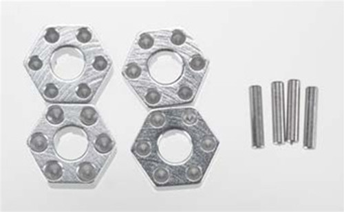 Integy 12mm Aluminum Wheel Hubs (4) for the Traxxas Stampede, Rustler & Slash (Silver) Integy 12mm Aluminum Wheel Hubs (4) for the Traxxas Stampede, Rustler & Slash (Silver)