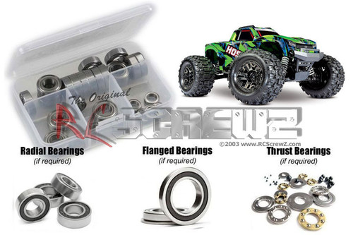 RC Screwz Traxxas Hoss VXL 4x4 (#90076-4) Rubber Shielded Bearing Kit RC Screwz Traxxas Hoss VXL 4x4 (#90076-4) Rubber Shielded Bearing Kit