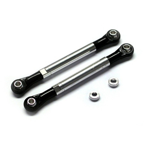 Integy Aluminum Front Upper Links for the Traxxas Stampede, Rustler & Slash (Silver) Integy Aluminum Front Upper Links for the Traxxas Stampede, Rustler & Slash (Silver)