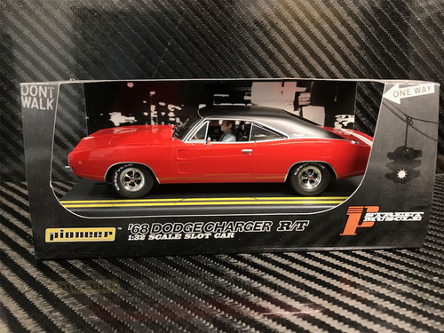 C4065 Scalextric Dodge Challenger Red & Black 1:32 Slot Car - Great  Traditions