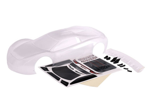 Traxxas XO-1 ProGraphix Body w/Decals (Clear, Unpainted)