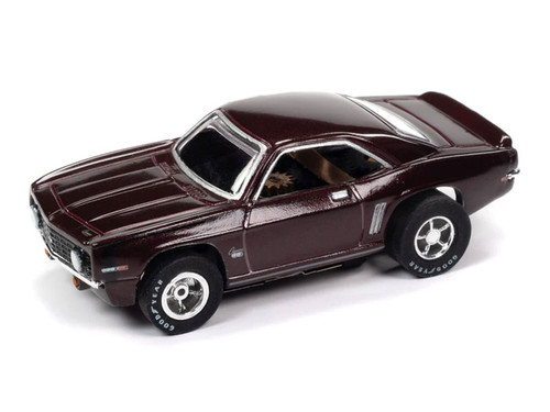 Auto World 1969 Chevrolet Camaro SS (Garnet Red) X-Traction HO Slot Car