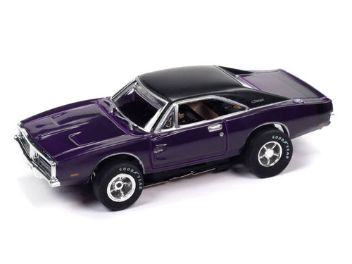 Auto World 1969 Dodge Charger (Plum Crazy Purple) X-Traction HO Slot Car